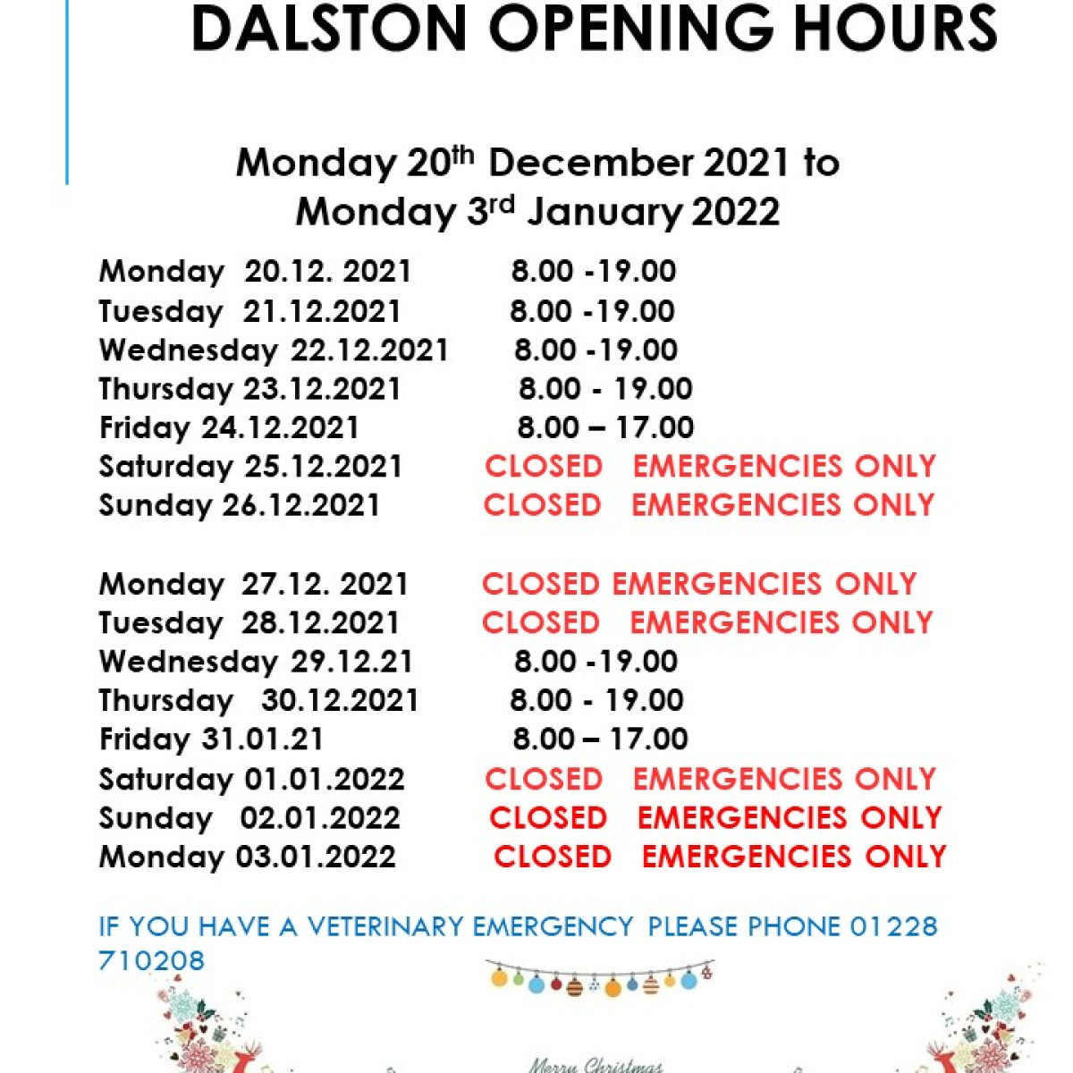 Paragon Vets Opening Times